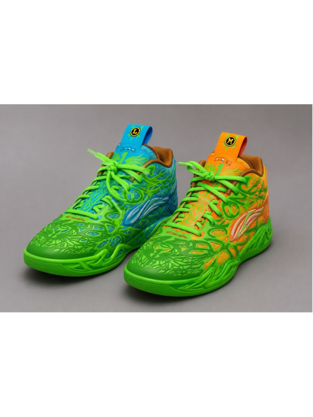 Teenage Mutant Ninja Turtles PUMA Men's Sneakers Leonardo Michelangelo MB.04 NWO